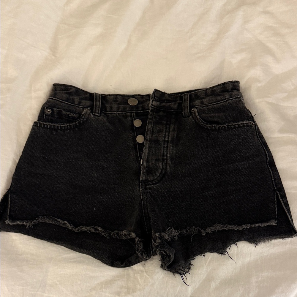 Amuse Society Dark Denim Jean Shorts